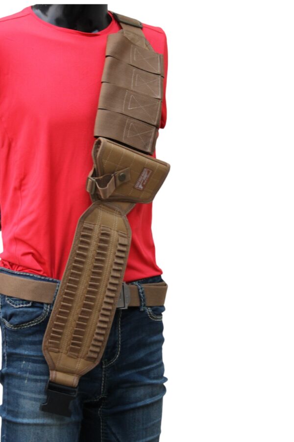 High quality parachute belt with 60 bullets and 4 extra magazines